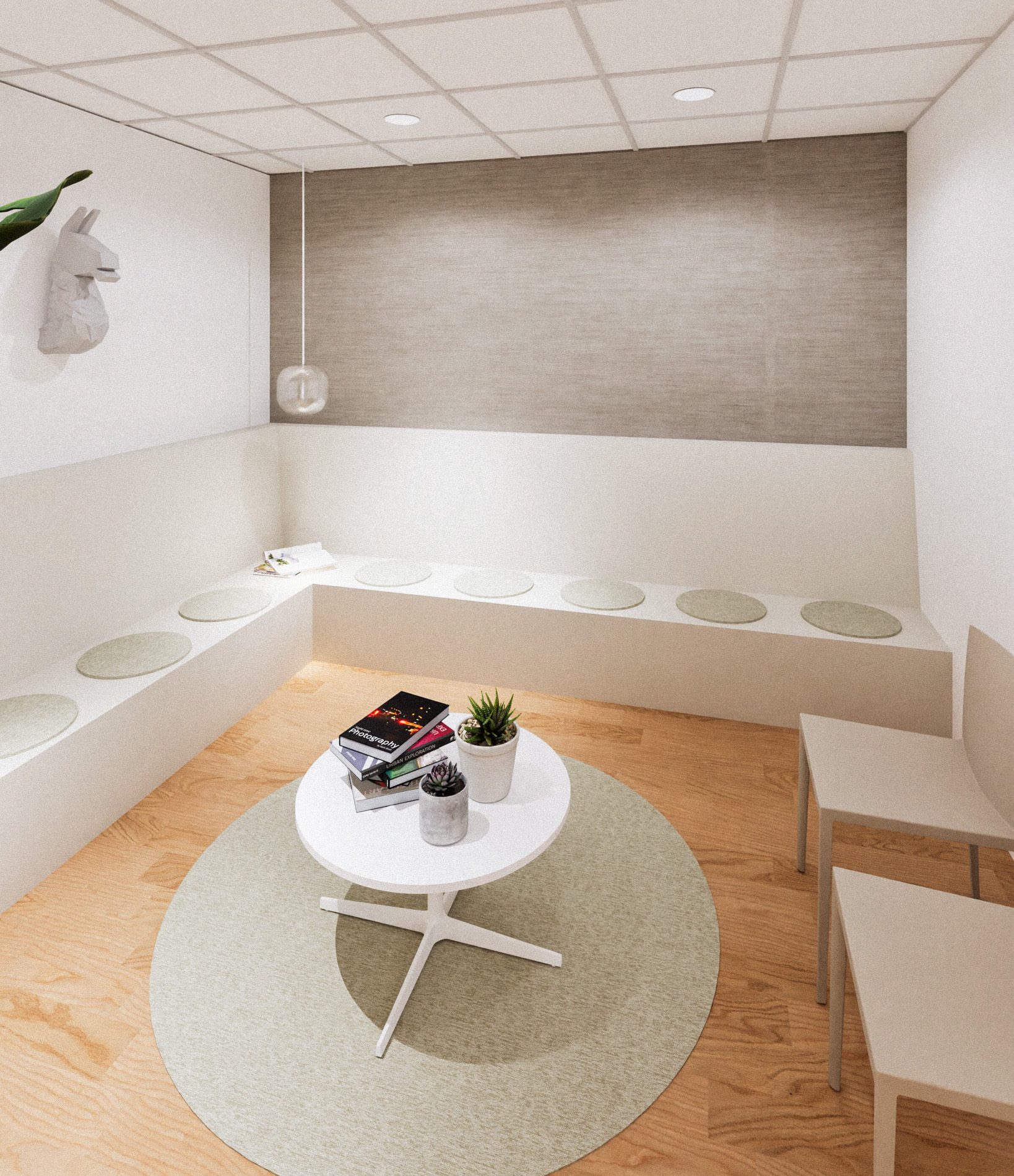 Computer-Animation Wartezimmer von Dr. Hartmut Bauer, Neurologische Praxis Euskirchen