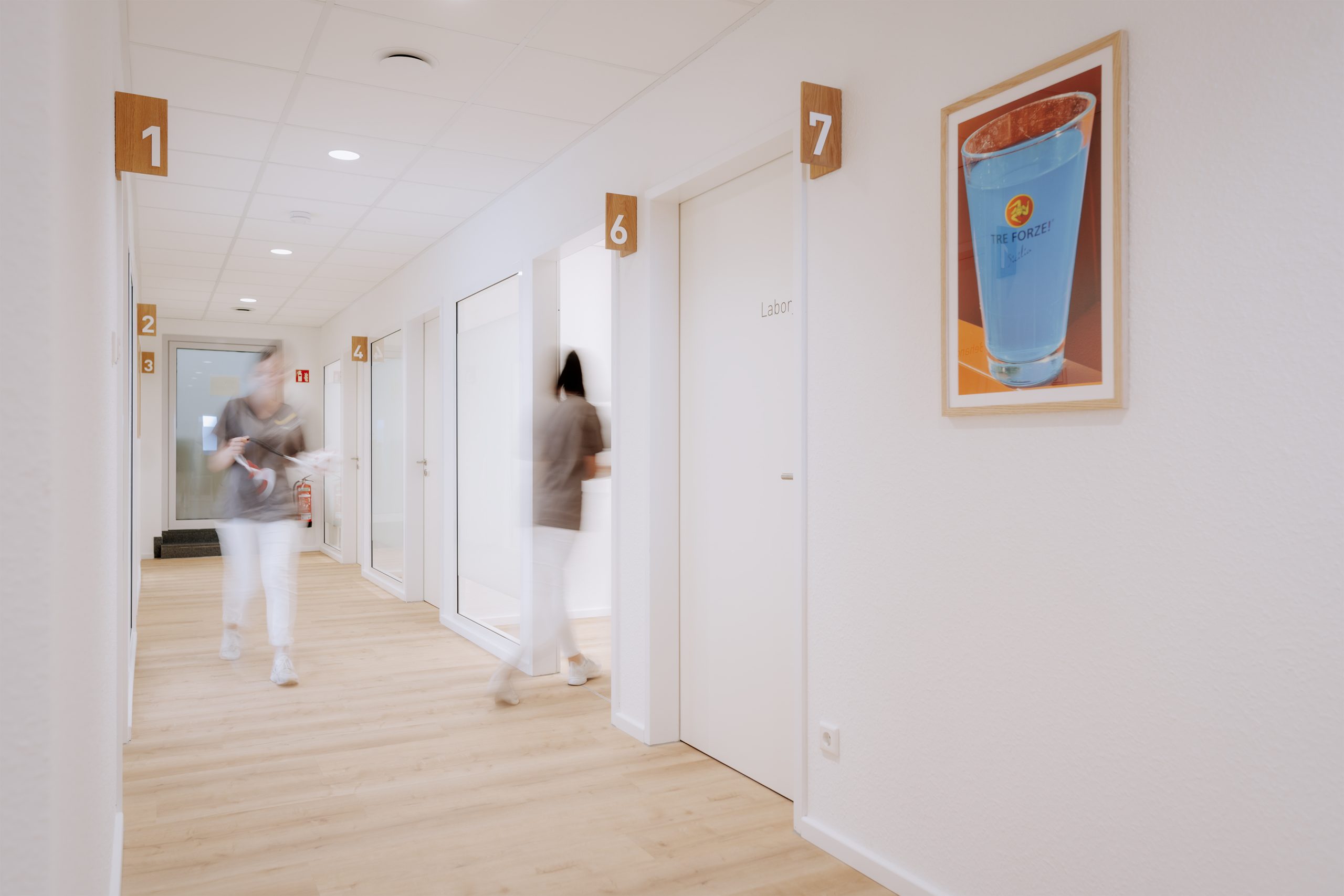 Flur von Dr. Hartmut Bauer, Neurologische Praxis Euskirchen